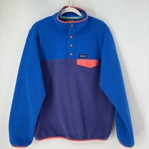 Patagonia Synchilla Snap-T  Fleece Perennial Purple Size Large